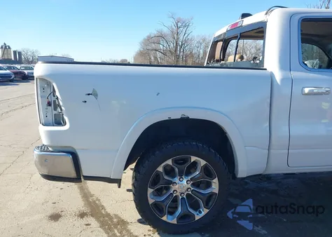 2019 Ram 1500 Longhorn 4X4 5'7 Box from USA, damaged, VIN 1C6SRFKT7KN610595